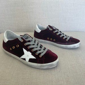 Golden Goose Superstar Sneakers Velvet Size 37